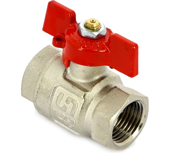 Изображение товара Полнопроходной кран ВВ 1/2, бабочка Uni-Fitt 110T2000