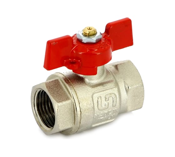 Изображение товара Полнопроходной кран ВВ 3/4, бабочка Uni-Fitt 110T3000