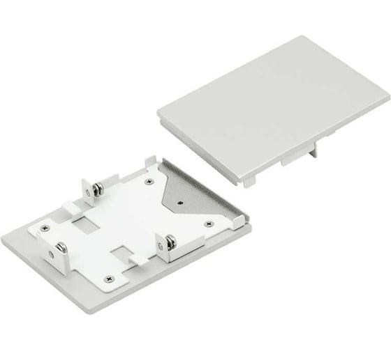 Изображение товара Заглушки серебряные для профиля l5570 Lumker 2 шт/комплект L5570-DE