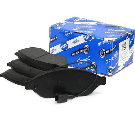 Изображение товара Колодка тормозная передняя для а/м Peugeot Boxer/Fiat Ducato (с эл.датчиком) 06> 4 шт Riginal RG425356