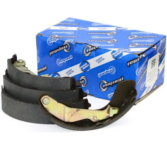 Изображение товара Колодка тормозная задняя барабанная для а/м Chevrolet Aveo, Kalos 1.2/1.4 05> 4 шт Riginal RG96473229