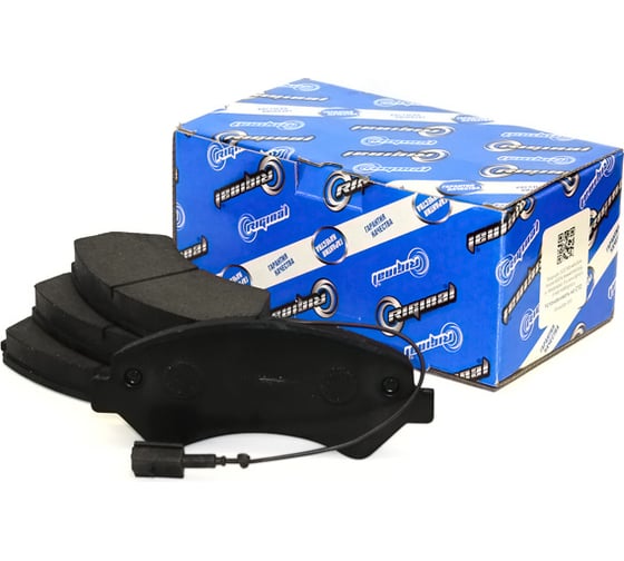 Изображение товара Колодка тормозная передняя для а/м Fiat Ducato / Peugeot Boxer (с эл. датчиком) 06> 4 шт Riginal RG425373