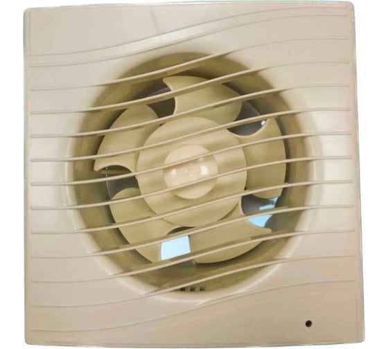 Изображение товара Осевой вентилятор ВИЕНТО, вытяжной с обратным клапаном В125СК STILL (240 м3), ВОЛНА, слоновая кость, шарикоподшипник ВИЕНТО В125СК STILL ivory-B