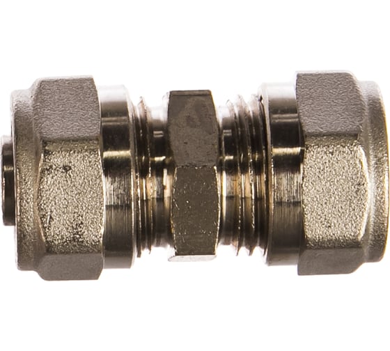 Изображение товара Обжимная муфта 16 никелированная Uni-Fitt 660N6600