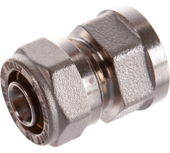 Изображение товара Обжимная муфта - В 16х1/2 никелированная Uni-Fitt 661N6200