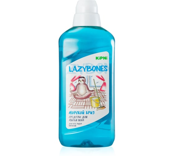 Изображение товара Средство для мытья пола KIPNI Морской бриз 1 л с мерным колпачком 4620219474001