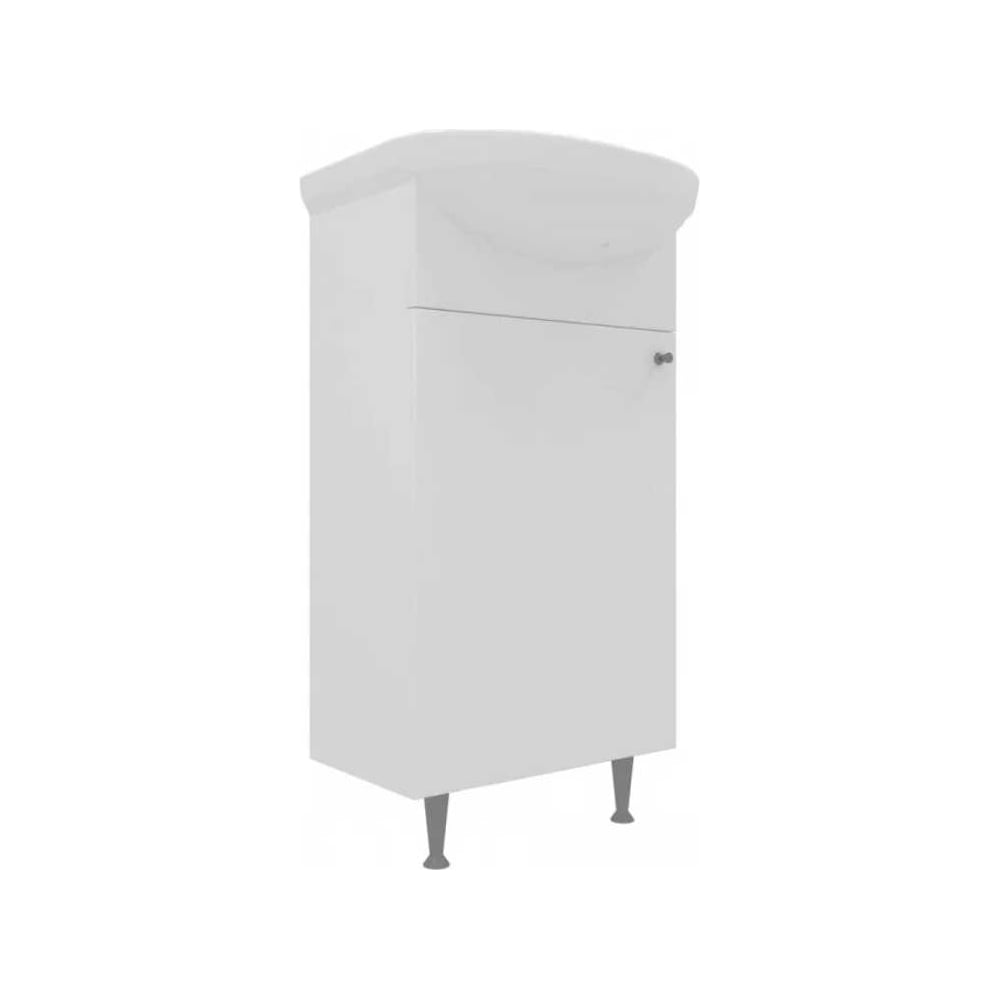 Левая напольная тумба под умывальник Уют 45 Teymi