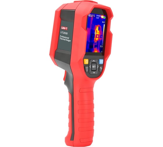 Изображение товара Портативный тепловизор UNI-T UTi260B -20/+550 С ,IP65(2.8”TFT LCD, интерфейс USB, дисплей 320x240 пикселей, карта памяти 106906 00-00012010