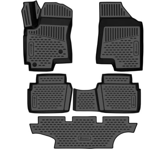 Изображение товара Ковер в салон Element формованный TPE Standard Dongfeng 580 (I) 2017-, 5 шт., / Донг Фенг ELEMENT3DA08668210k