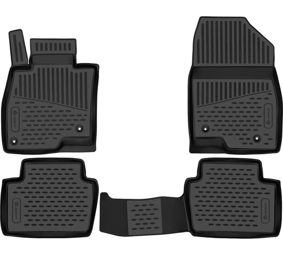 Изображение товара Коврики в салон Element подходят для MAZDA CX-4 (I, Ir) 2016-, 4 шт., полиуретан ELEMENTAN0468210k