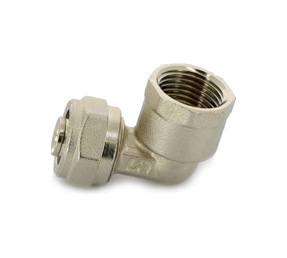 Изображение товара Обжимной угол обж-В 26х3/4 никелированный Uni-Fitt 664N8300