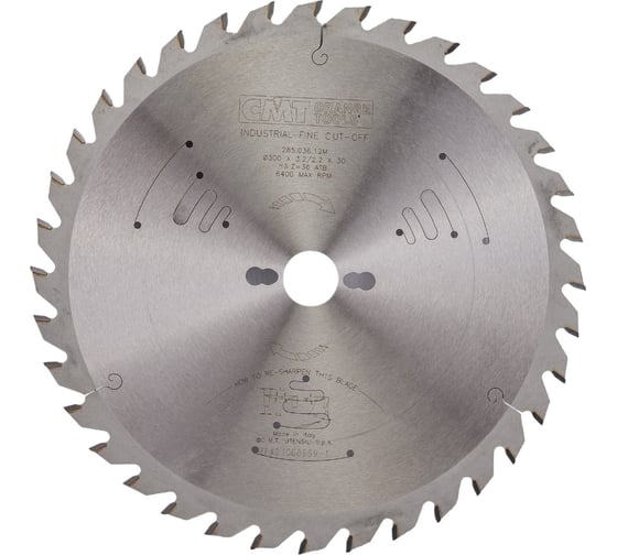 Изображение товара Диск пильный по дереву (300х30х3.2/2.2 мм; Z=36) CMT 285.036.12M