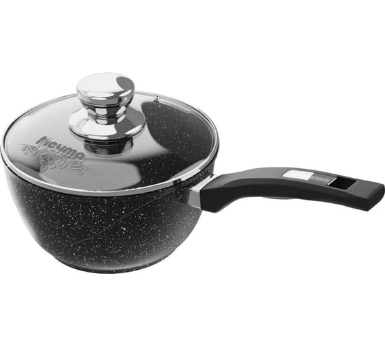 Изображение товара Ковш Мечта 1.2 л с антипригарным покрытием гранит blak 81802