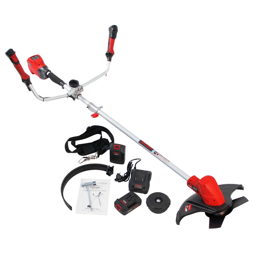 Изображение товара Аккумуляторный бесщеточный триммер VERTON Garden Green Pro BBR-2030U