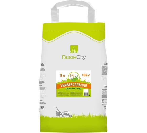 Изображение товара Семена газона ООО Комус экономичные, универсальная трава, 3 кг 1761614