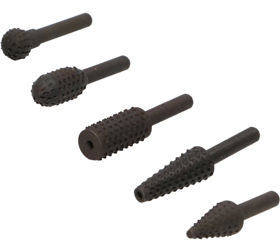 Изображение товара Набор фрез по дереву для дрели 5 шт FASTER TOOLS 6493