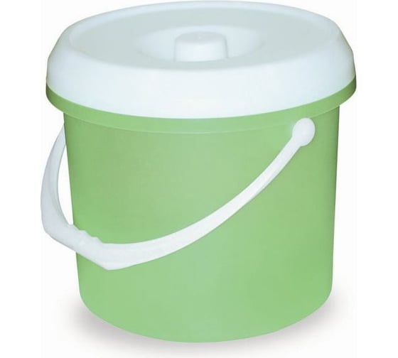Изображение товара Ведро ООО Комус пластик с крышкой 15 л 272221