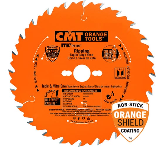 Изображение товара Диск пильный по дереву (300х30х2.6/1.8 мм; Z=24) CMT 271.300.24M