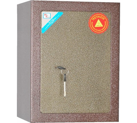 Изображение товара Бухгалтерский сейф МЕТКОН МБ-10В МТ_01_04_003_01_Md/Br