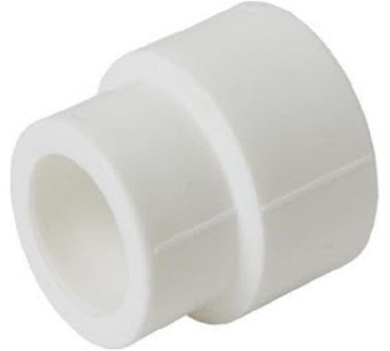 Изображение товара Переходная муфта RTP ppr, внутреннее/внутреннее присоединение, 90x63, белый 28130