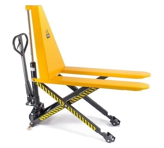 Изображение товара Гидравлическая тележка TOR 1500 кг, 1150 мм HLS1500Q с ножничным подъемом (полиуретановые колеса) (Z) 1025441