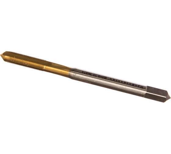 Изображение товара Метчик ПрофОснастка M4x0,35 HSS M2 TiN 6542 однопр. Эксперт №74 арт. 1/5/60 50211009