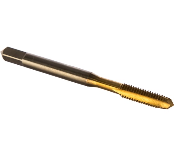 Изображение товара Метчик ПрофОснастка M4,5x0,75 HSS M2 TiN 6542 однопр. Эксперт №75 арт. 1/5/60 50211010