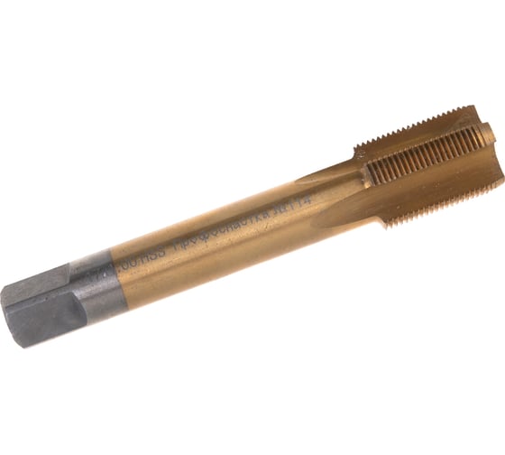 Изображение товара Метчик ПрофОснастка M17x1 HSS M2 TiN 6542 однопр. Эксперт №114 арт. 1/3/60 50211049