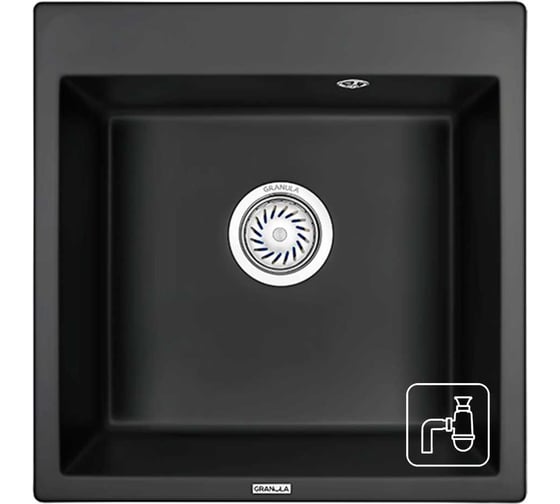 Изображение товара Кухонная мойка GRANULA GR-5102 ТУРМАЛИН 5102, ТУРМАЛИН