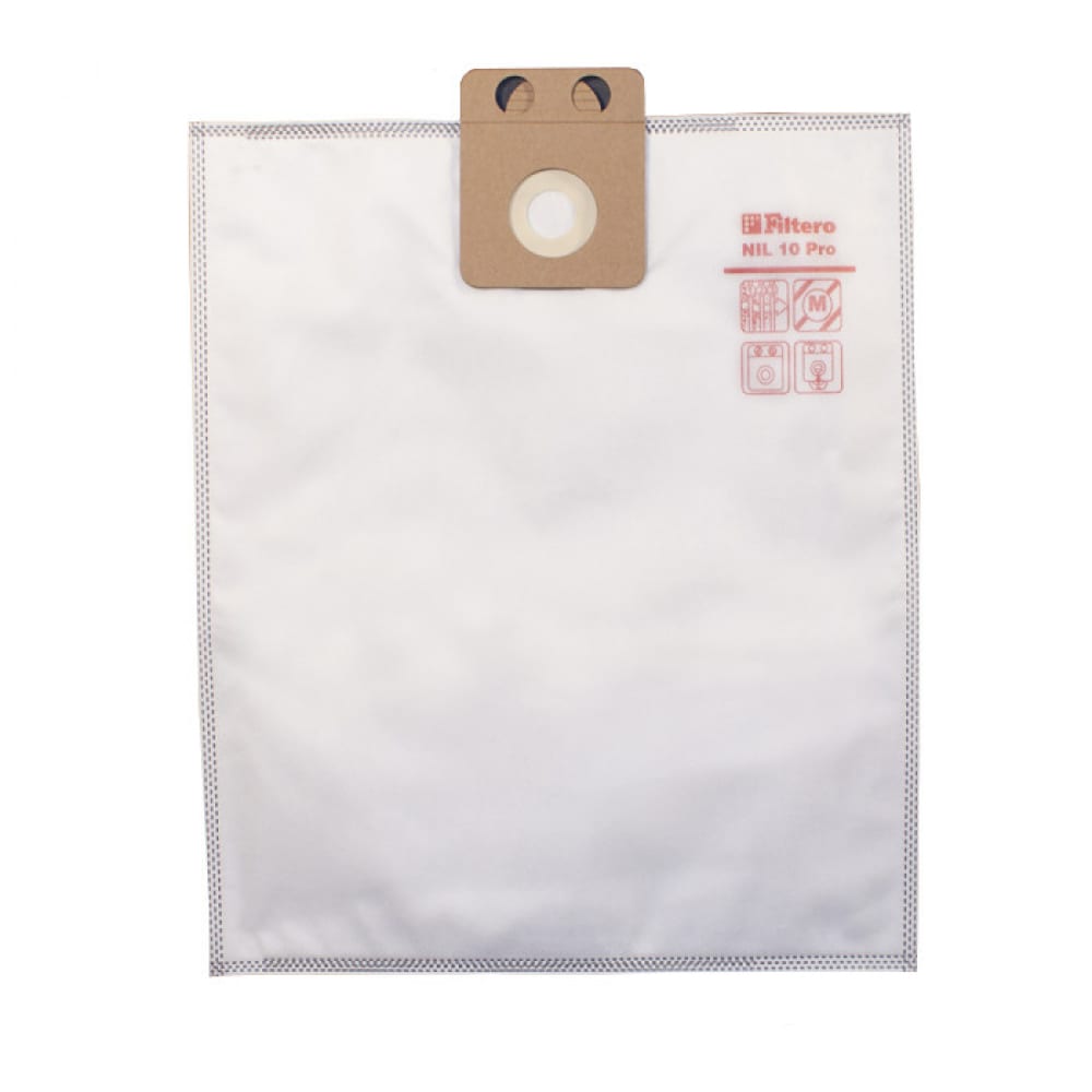Мешки для промышленных пылесосов FILTERO мешки для промышленных пылесосов filtero kar 15 pro 3 шт