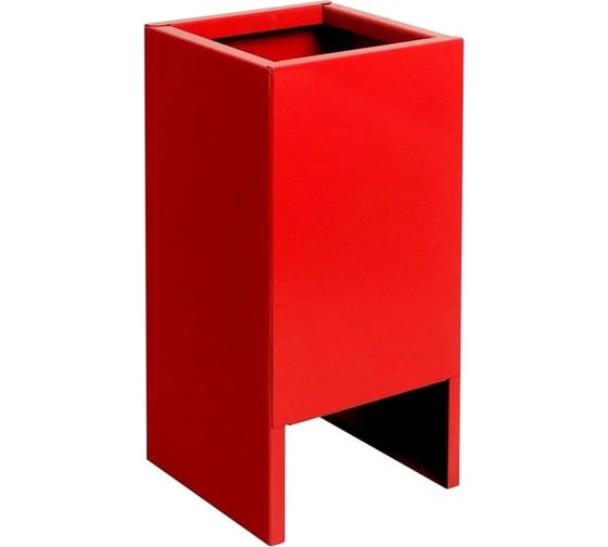 Изображение товара Подставка СПЕЦ П-20 красная напольная р-р 230х230х400мм (ОП-1-8, ОУ-1-4) до 12кг (Фаэкс) ОГН-П20К