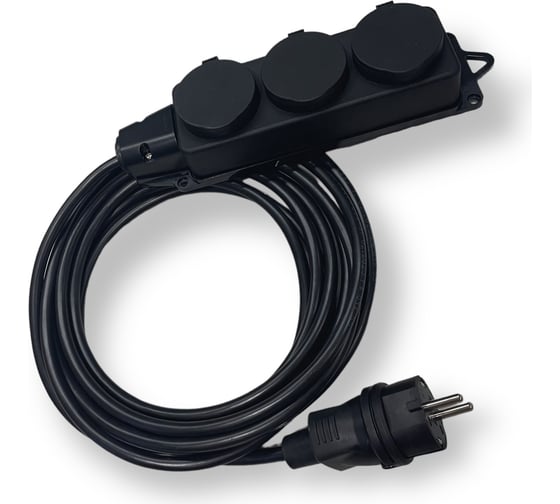 Изображение товара Силовой удлинитель iTOK с заземлением серии iCONNECT КГтп-ХЛ 3x2,5 мм 3 гнезда IP44 ГОСТ 5 м i-CONNECT-SU-KG-325-3-44-5