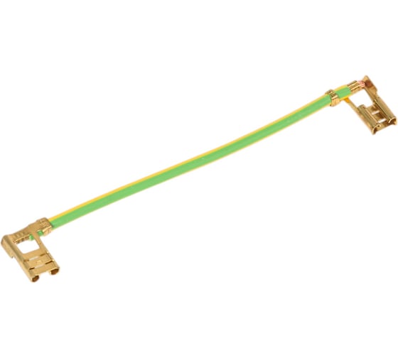 Изображение товара Заземляющий кабель Simon 120 мм, зелёно-жёлтый, медь TKA904