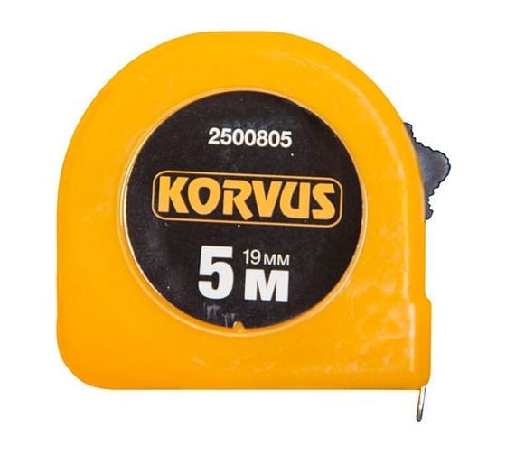 Изображение товара Рулетка Korvus 2500805 5 м, 19 мм Лк-00005425