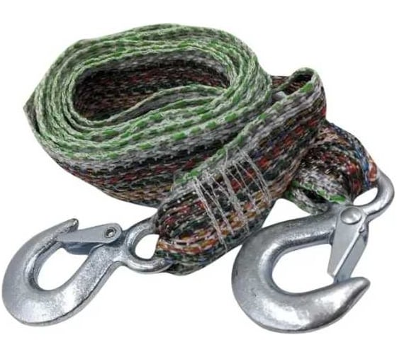 Изображение товара Буксировочный трос TopAuto autostart 3.5 т, 2 крюка, 4 м, европодвес AS-Т3.5-221