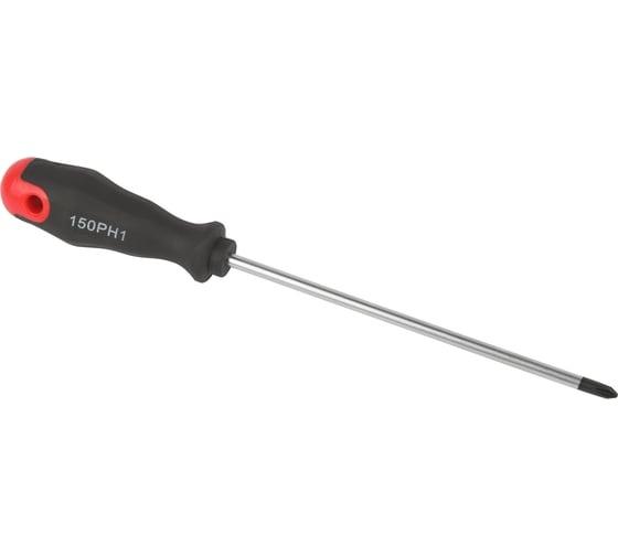 Изображение товара Крестовая отвертка ЭРА PH1x150 мм, двухкомпонентная рукоятка Б0055842