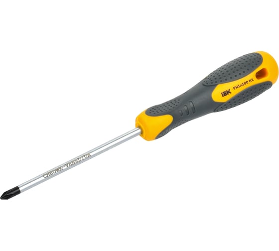 Изображение товара Отвертка IEK Arma2l 3 PH1x100 k1 A2L3-SC10-K1-PH-10-100