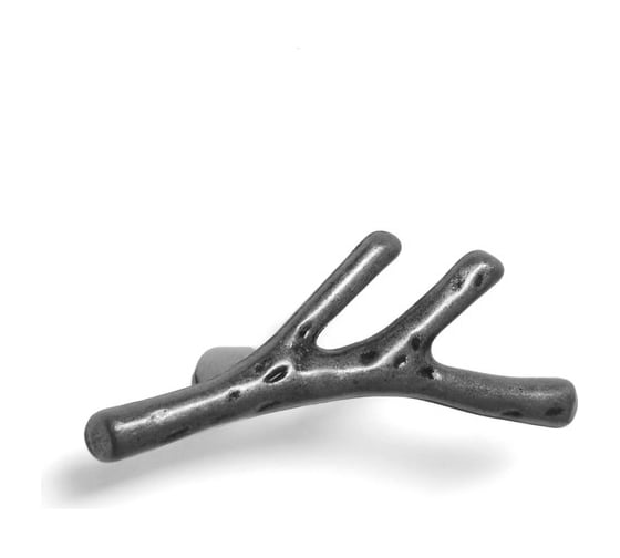 Изображение товара Ручка-кнопка CAPPIO Ветка, цвет старинное серебро 7097214