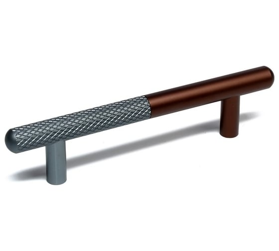 Изображение товара Ручка-рейлинг CAPPIO межцентровое расстояние 96 мм, цвет серый/коричневый 9283939