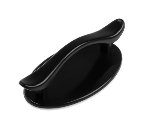 Изображение товара Самоклеящаяся мебельная ручка CAPPIO длина 95 мм, пластик, цвет черный 9047442