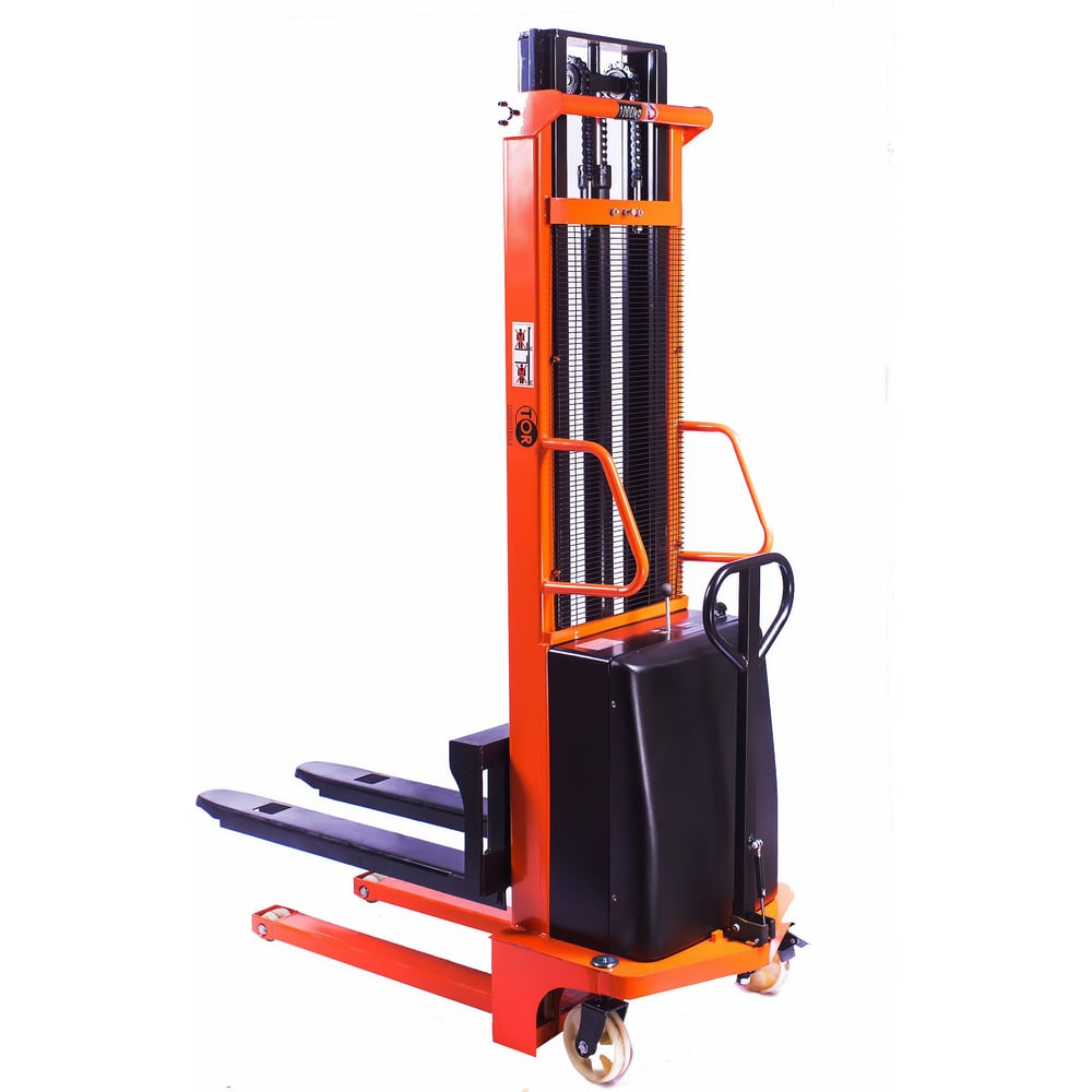 Изображение товара Гидравлический штабелер TOR 15/30 1,5 Т 3 м электроподъем надежное оборудование