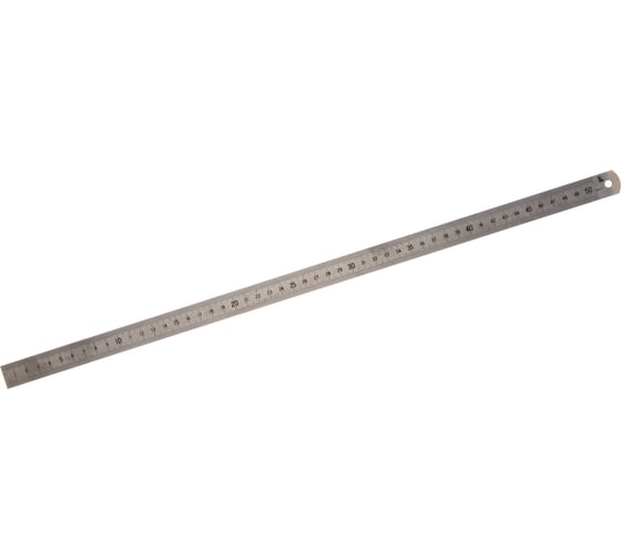 Изображение товара Линейка 500х20х0.5мм измерительная металлическая 1 кл. точности КАЛИБРОН 78109