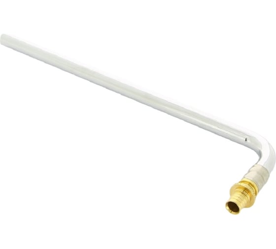 Изображение товара Аксиальная трубка Imperial ф20-300 мм, Г-образная, из нержавеющей стали, для подключения радиатора 760.66