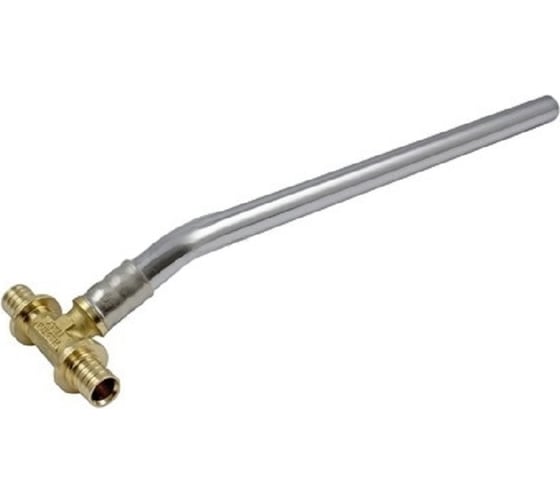 Изображение товара Аксиальная трубка Imperial ф20-300 мм, Т-образная, из нержавеющей стали, для подключения радиатора 760.68