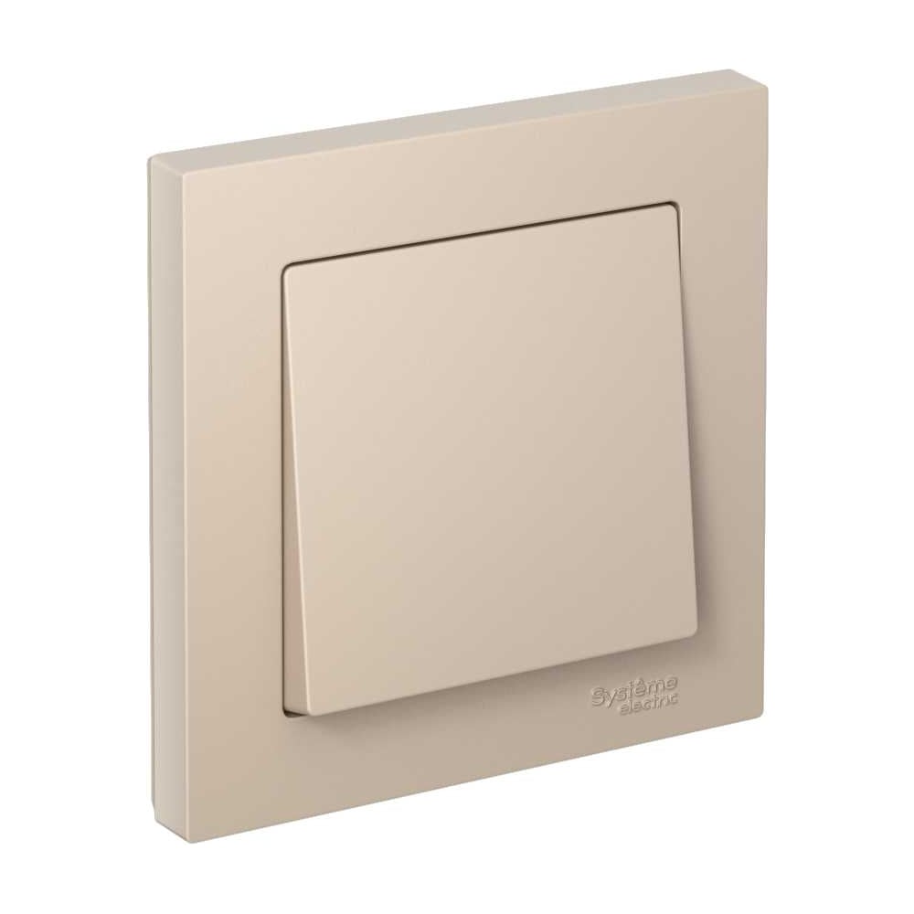 Изображение товара Песочный 1-клавишный выключатель Systeme Electric Atlasdesign ATN001212