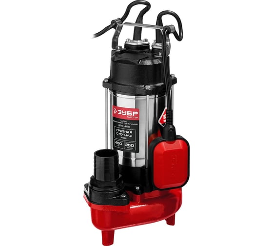 Изображение товара Фекальный погружной насос Зубр НПФ-450