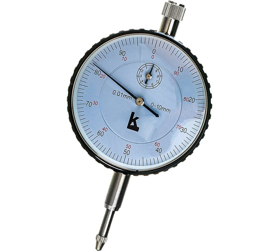 Изображение товара Индикатор часового типа ИЧ 0-10 0.01 с ушком 1 кл. точности КАЛИБРОН 67913