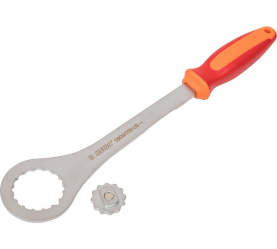 Изображение товара Ключ Unior под каретку Hollowtech II и др., с ключом для снятия пластикового фиксатора 624903