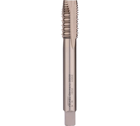 Изображение товара Машинный метчик VOELKEL шахматный, М16 шаг 2.0мм HSSE DIN376 V38958