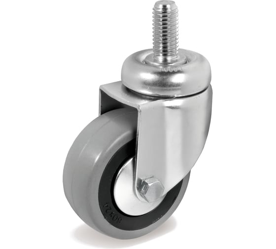 Изображение товара Колесо с вращающейся опорой и стержнем (60 мм; 50 кг) Tellure rota 376102